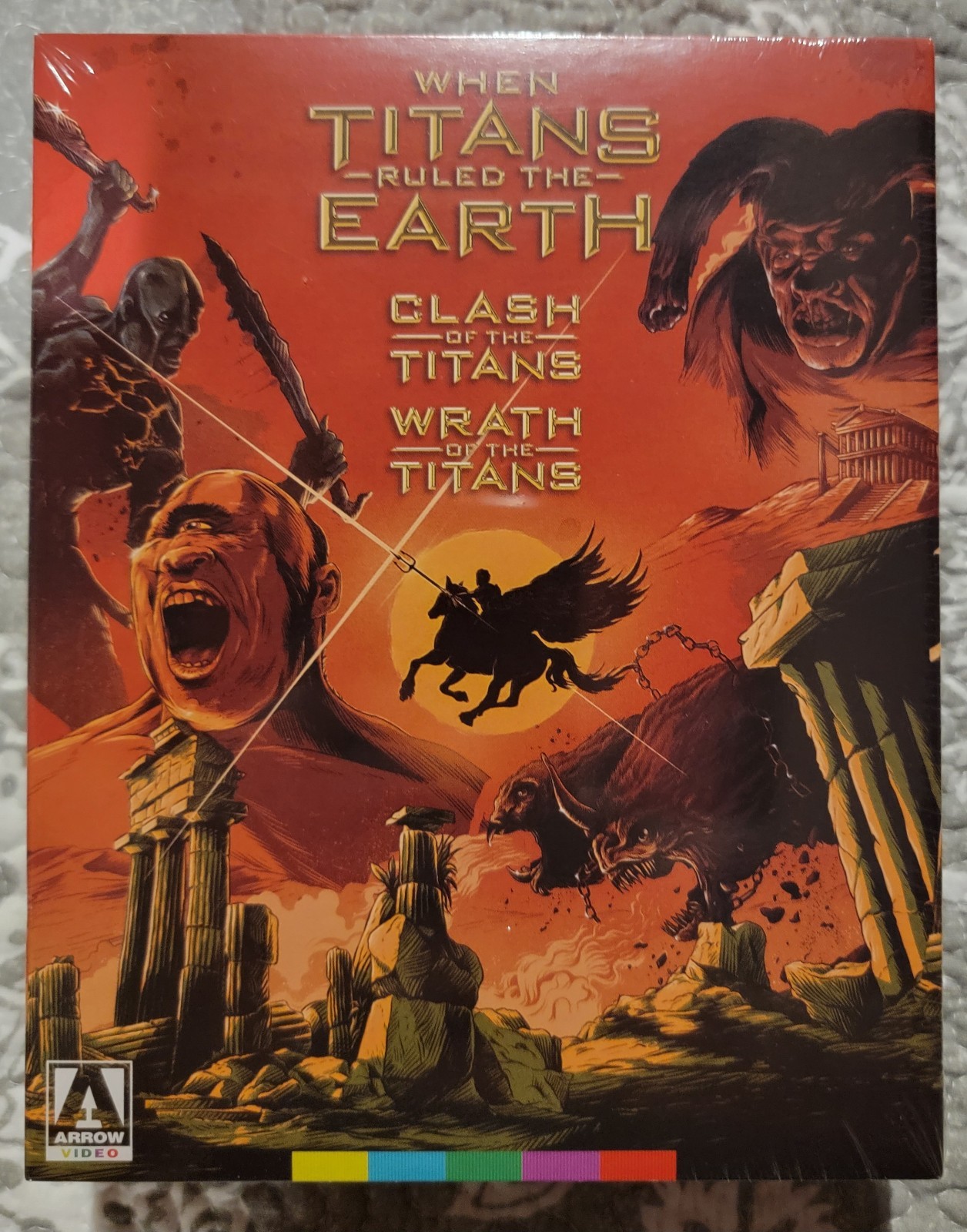 Clash of the Titans / Wrath of the Titans Blu-ray box set NEW Arrow Video Clash of the Titans / Wrath of the Titans Blu-ray box set NEW Arrow Video