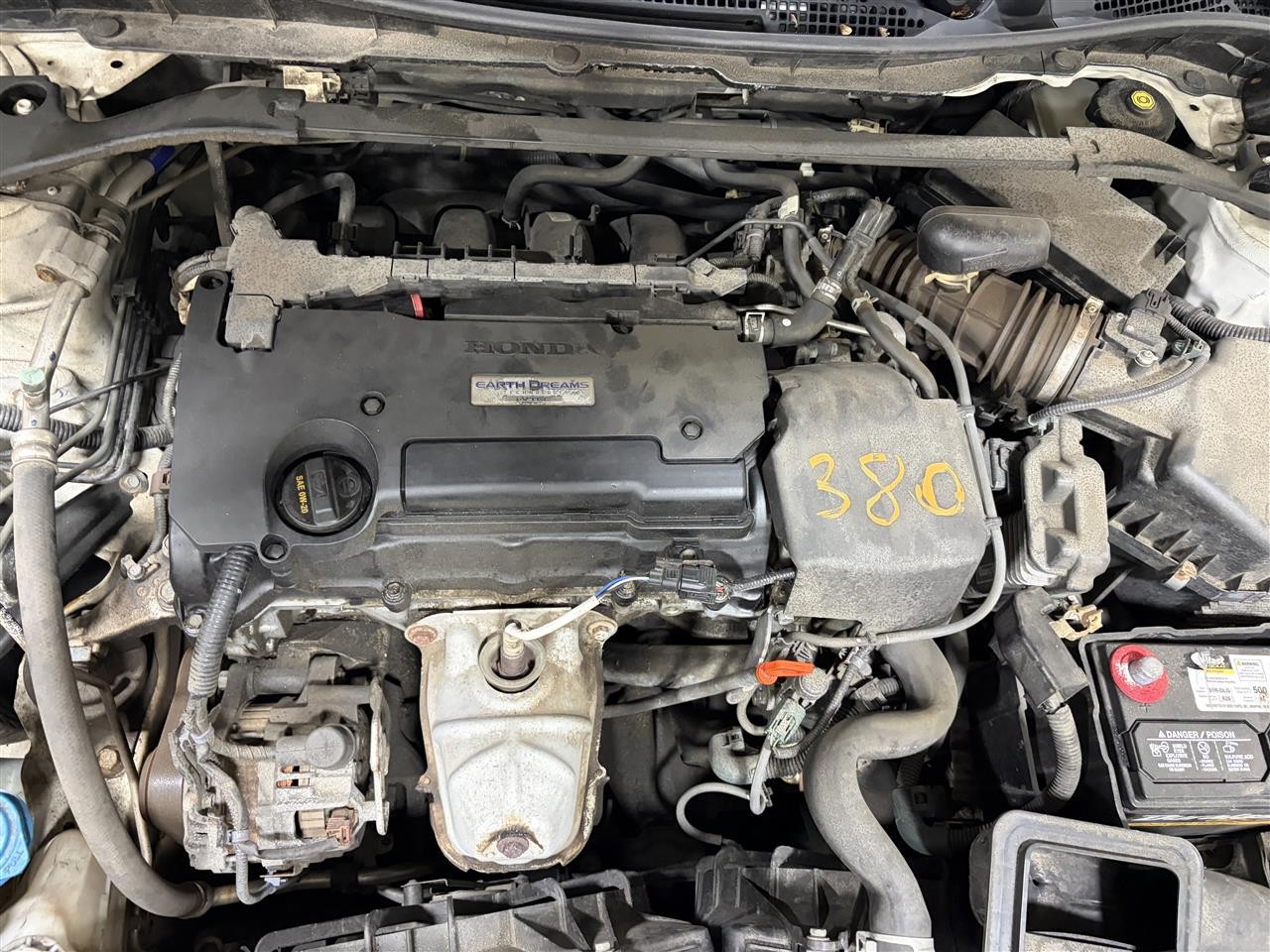 Used Engine Complete Assembly fits: 2017 Honda Accord 2.4L VIN 2 6th digit Sedan