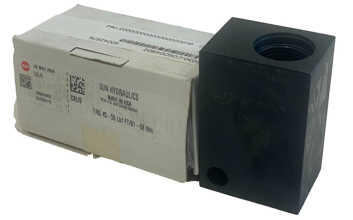 NEW SUN HYDRAULICS CAL/S MANIFOLD NEW SUN HYDRAULICS CAL/S MANIFOLD
