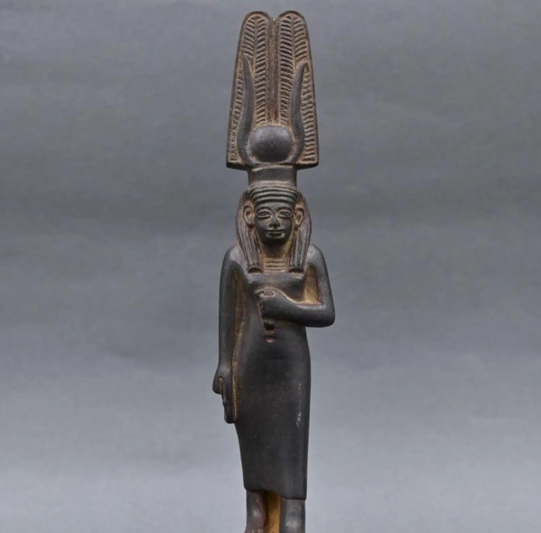 Egyptian Artifacts Rare Authentic Pharaonic Statue Egyptian Goddess Hathor BC