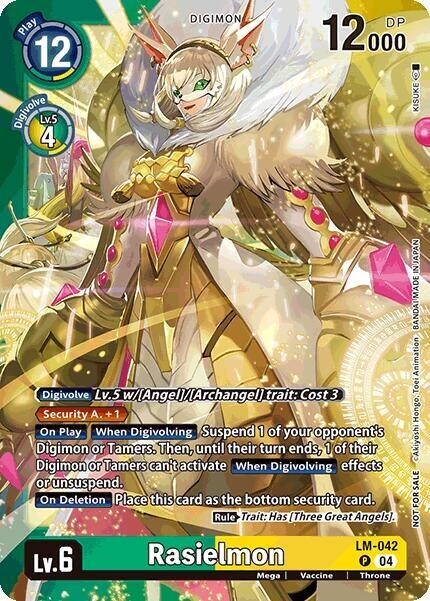 Raiselmon Foil - LM-042 NM - Digimon TCG