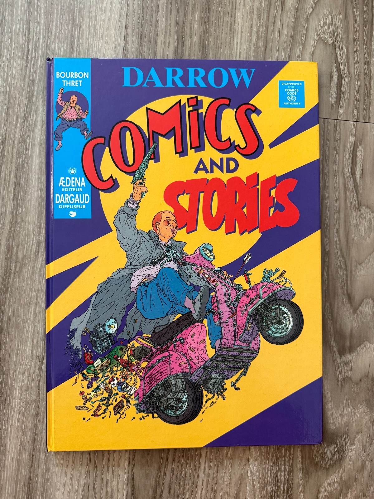 Geof Darrow Comics and Stories Bourbon Thret 1986 Aedena Hardcover