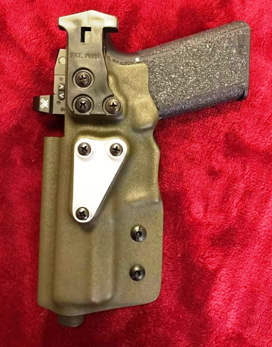 Holster Poly 80 (PF940c) (OWB) RTI Hanger or QLS or TekLok & Level II Retention