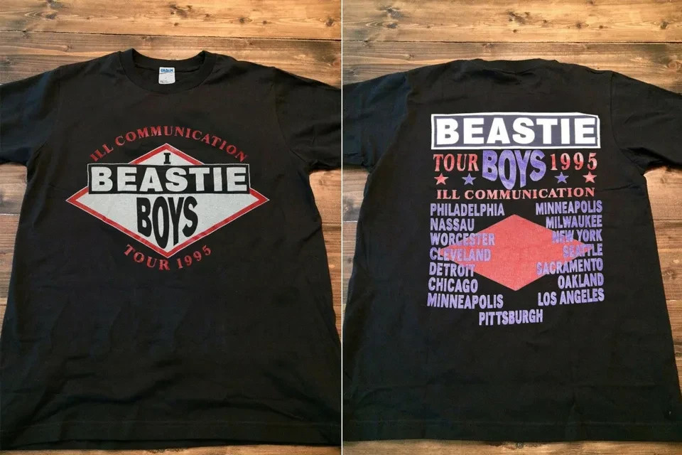 Vintage 1995 Beastie Boys Ill Communication Tour T-Shirt Vintage 1995 Beastie Boys Ill Communication Tour T-Shirt