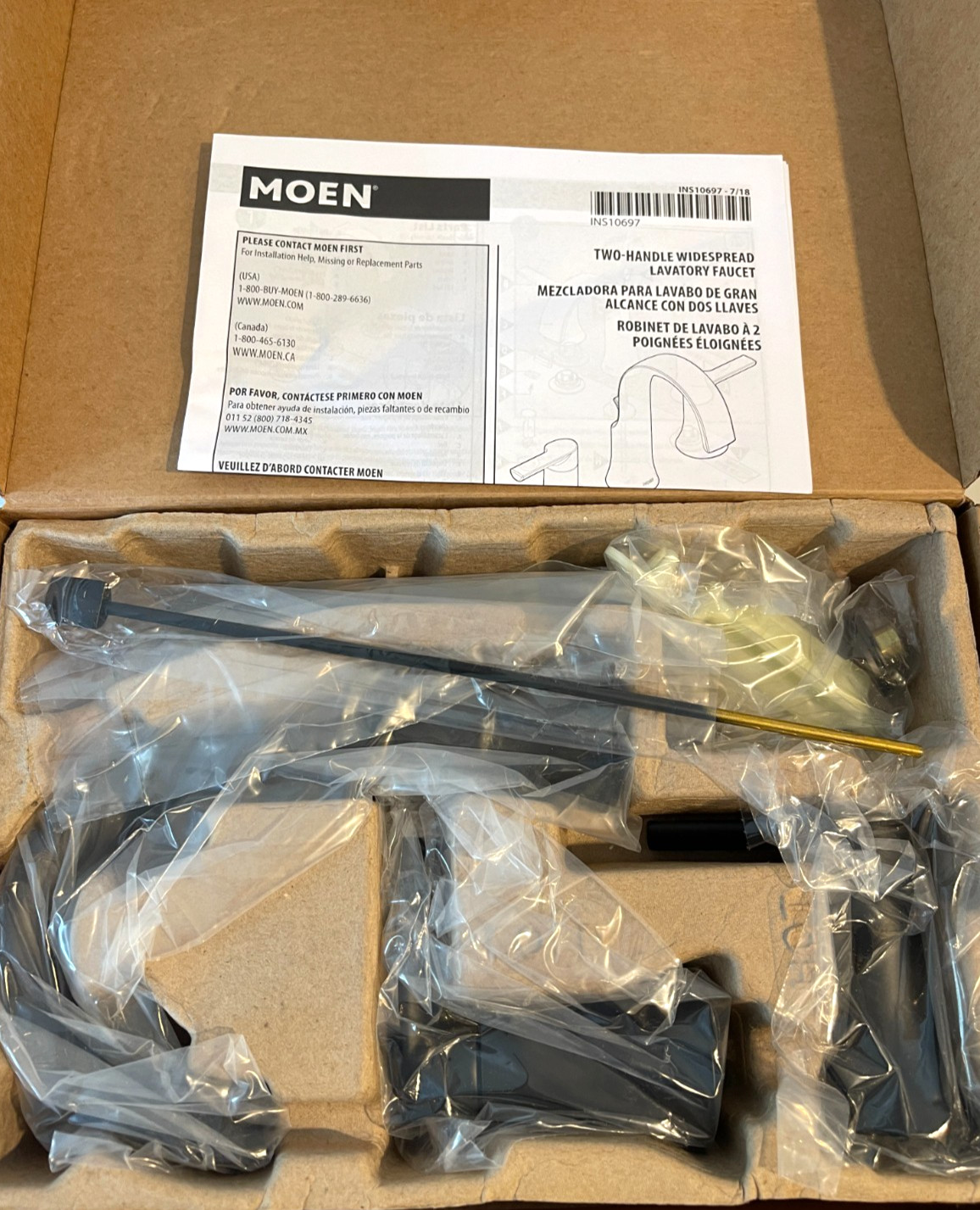 New Moen TS6925BL Doux 8\ New Moen TS6925BL Doux 8\