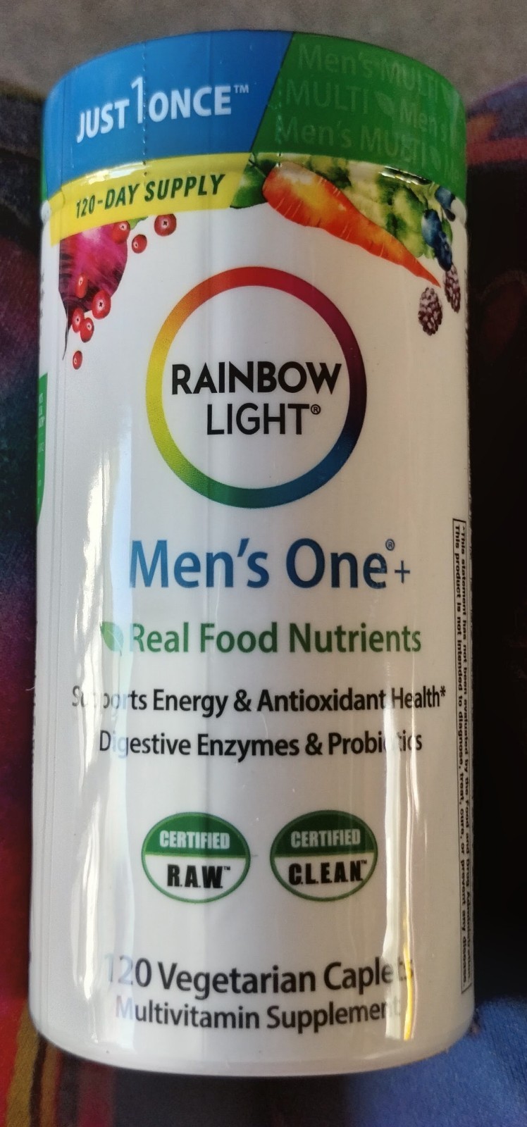 rainbow light mens one multivitamin 120