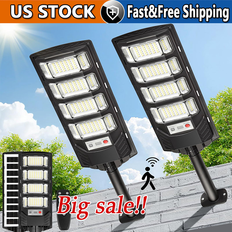 1-5PCS 12000LM Solar Street Lights Outdoor with Motion Sensor, Remote Control 1-5PCS 12000LM Solar Street Lights Outdoor with Motion Sensor, Remote Control