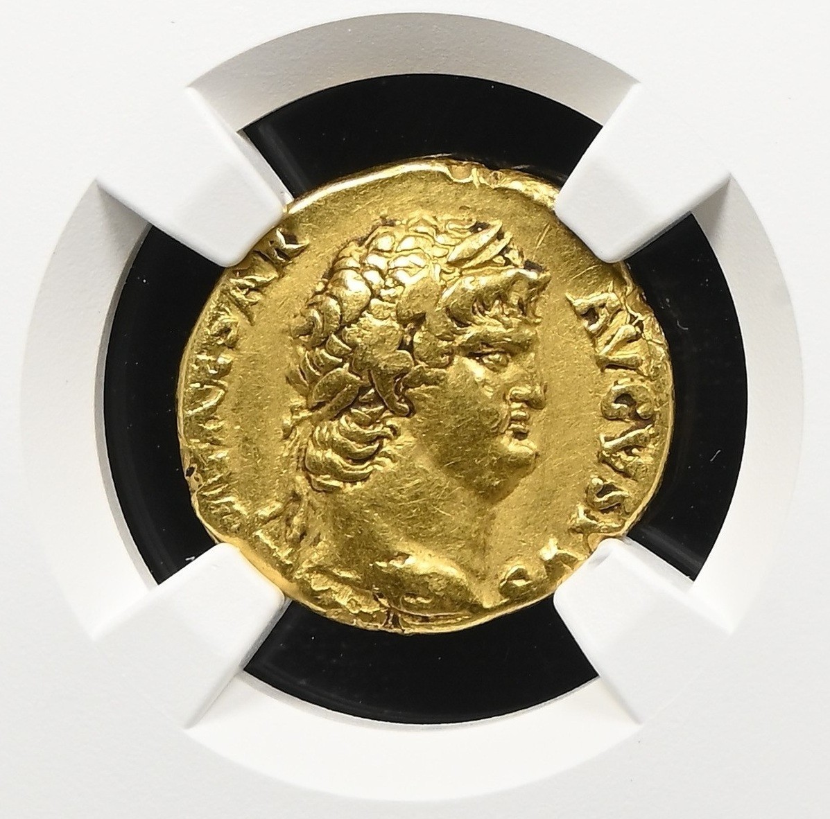NERO AD 54-68 GOLD AUREUS NGC Ch VF STRIKE 4/5 rv CONCORDIA ROMAN EMPIRE NERO AD 54-68 GOLD AUREUS NGC Ch VF STRIKE 4/5 rv CONCORDIA ROMAN EMPIRE