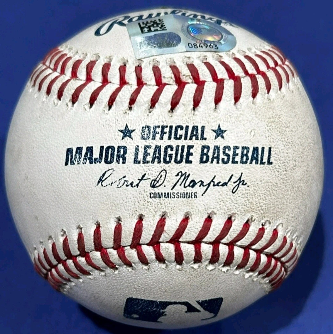 2024 PETE CROW-ARMSTRONG SINGLE HIT #67 Chicago CUBS GAME USED ROOKIE BASEBALL. 2024 PETE CROW-ARMSTRONG SINGLE HIT #67 Chicago CUBS GAME USED ROOKIE BASEBALL.