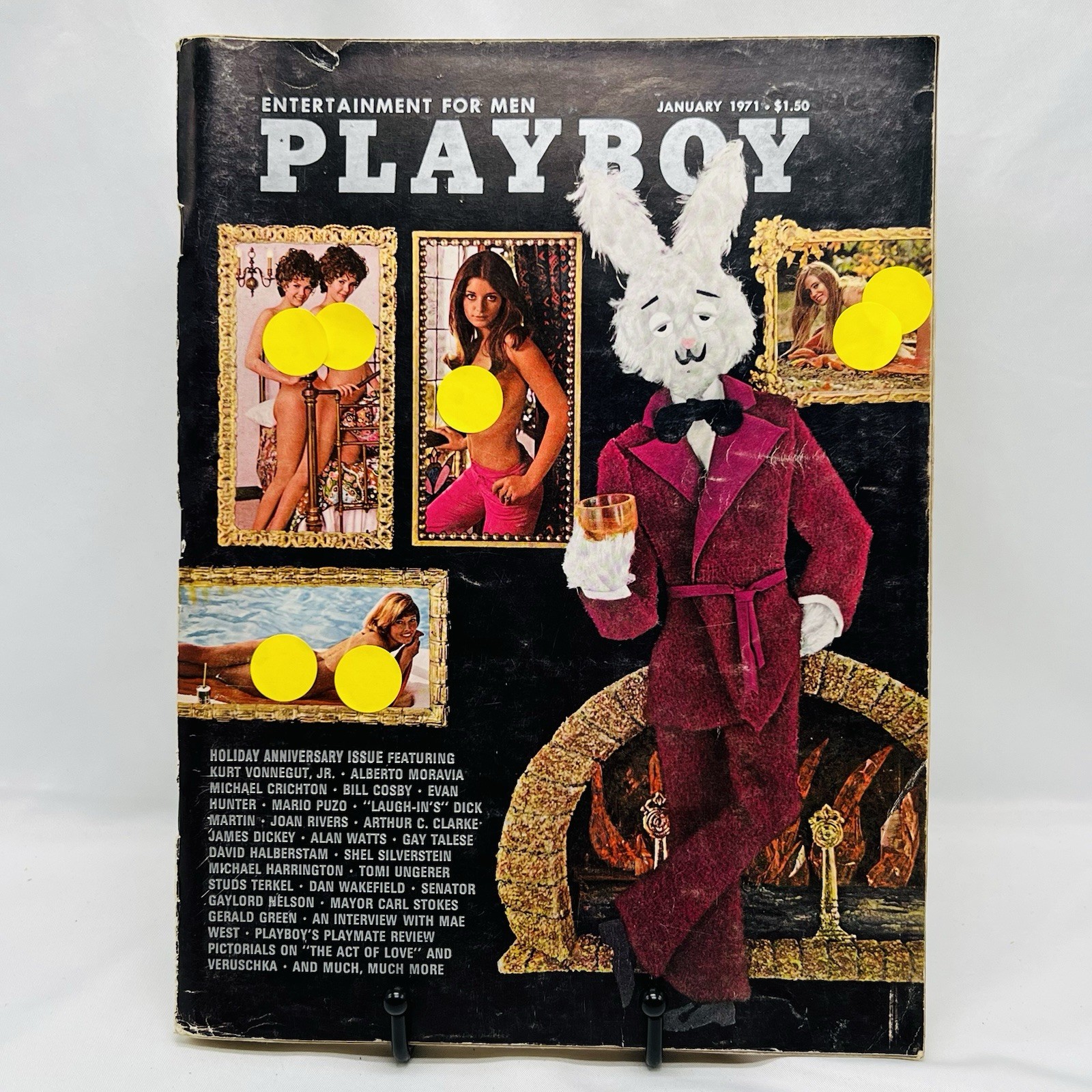 Playboy Magazine- January 1971- Centerfold Intact- Vintage Play Boy Magazine Playboy Magazine- January 1971- Centerfold Intact- Vintage Play Boy Magazine