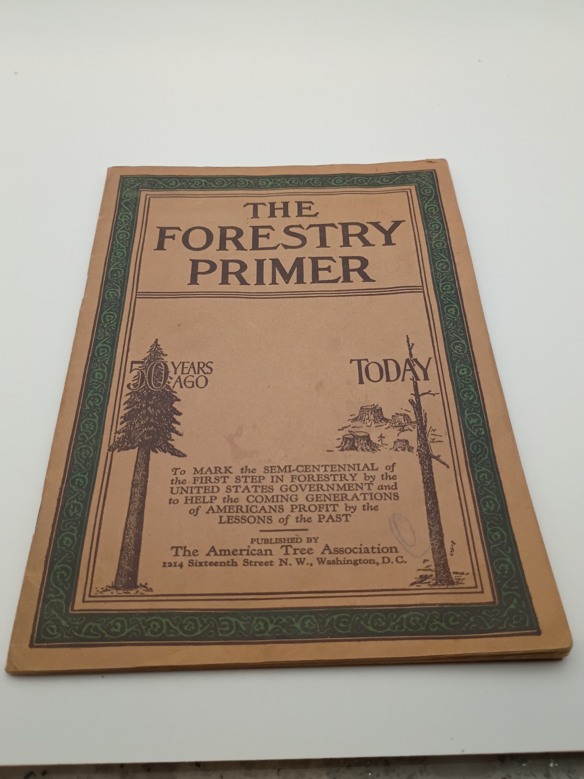 Forestry Primer American Tree Association Conservation Booklet Vintage 1926