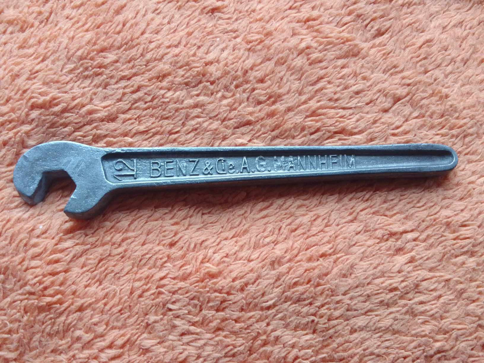 Mercedes pre-war spanner 1903 - 1926 Benz & Cie AG. Mannheim 12mm