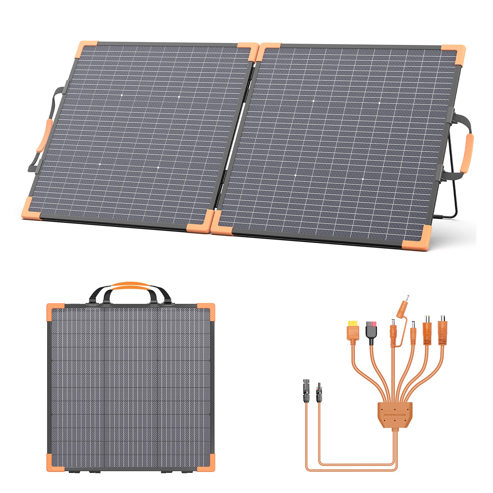 Portable Bifacial Solar Panel 100W 200W 400W for OUPES Mega 1 Power Station Portable Bifacial Solar Panel 100W 200W 400W for OUPES Mega 1 Power Station