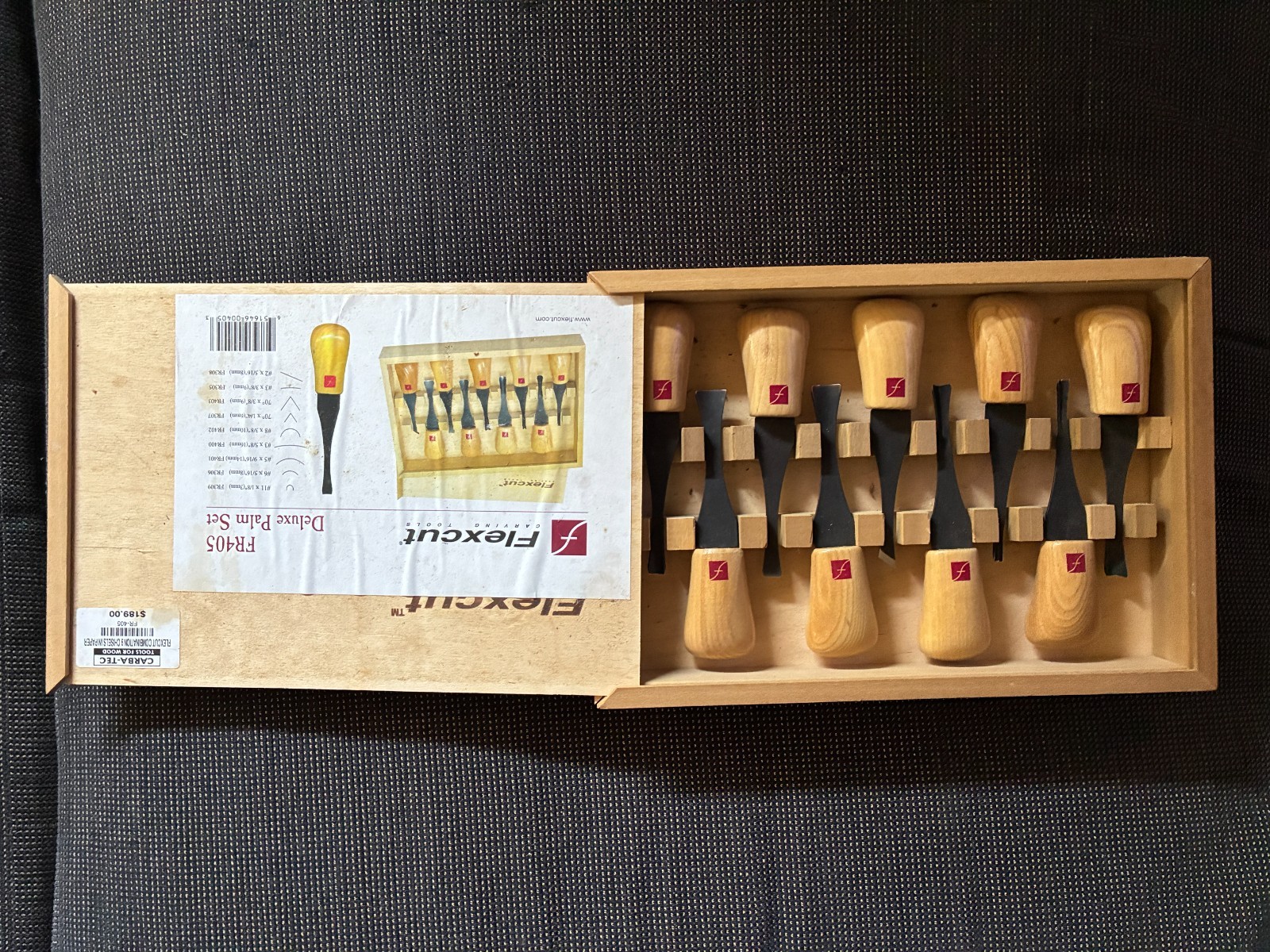 Flexcut Deluxe Palm Set FR405
