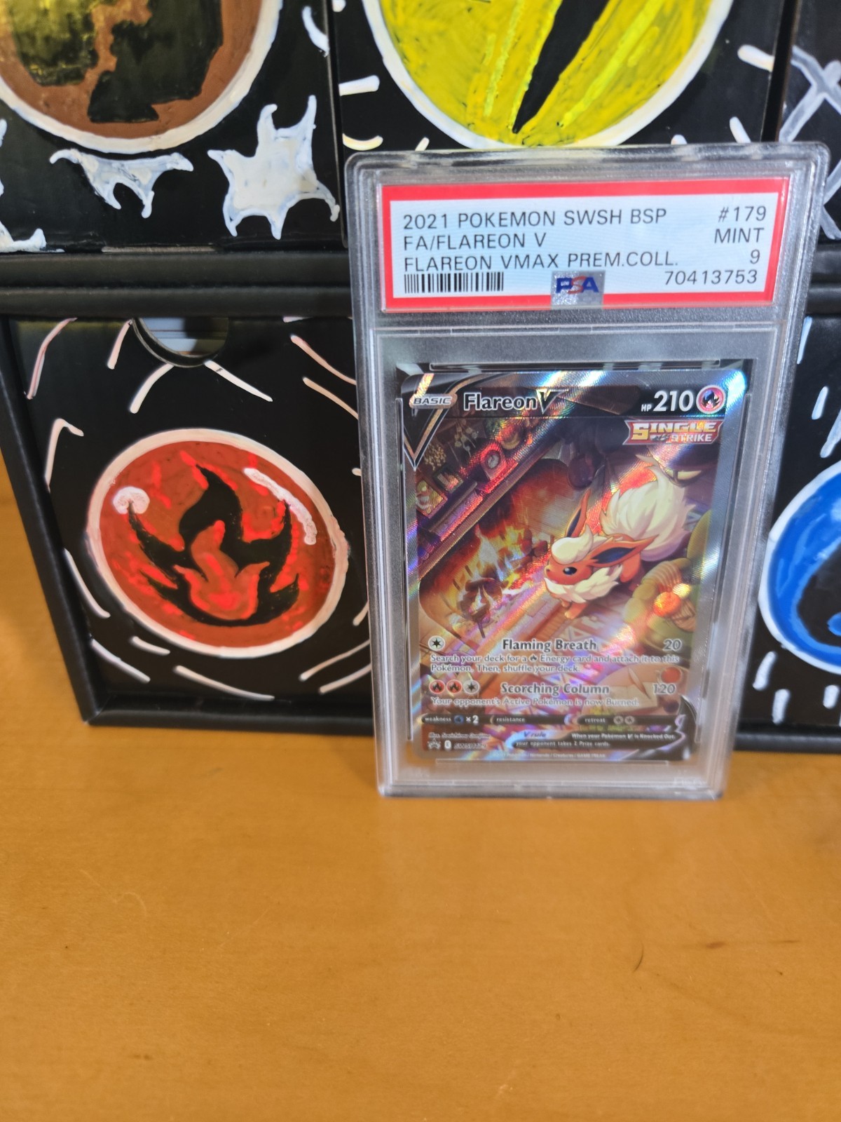 Flareon V SWSH179 SWSH: Sword & Shield Promo Cards Holo Flareon V SWSH179 SWSH: Sword & Shield Promo Cards Holo