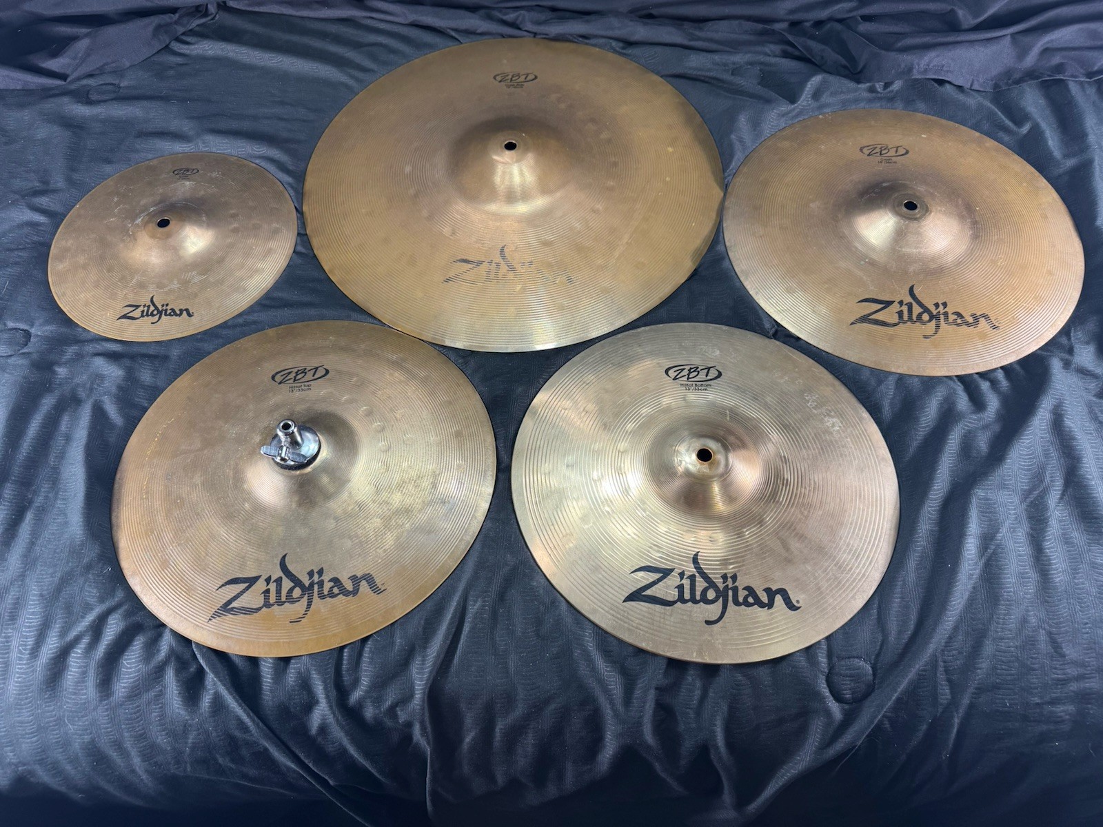 ✅Zildjian ✅ZBT Cymbal Set ✅13\ ✅Zildjian ✅ZBT Cymbal Set ✅13\