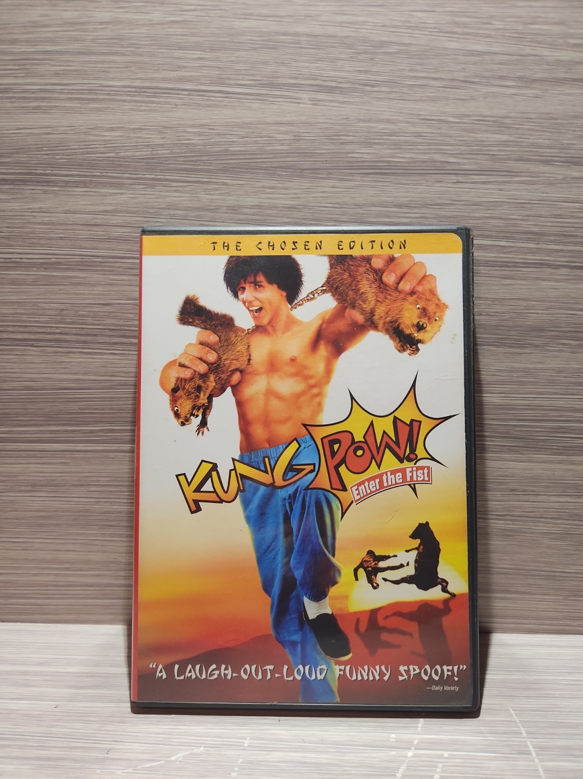 Kung Pow: Enter the Fist (DVD, 2004, The Chosen Edition Sensormatic) Kung Pow: Enter the Fist (DVD, 2004, The Chosen Edition Sensormatic)