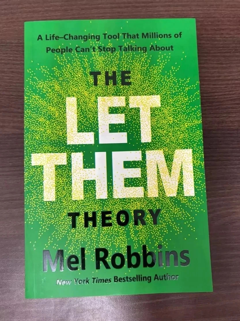 The Let Them Theory By Mel Robbins, Paperback... same day Ship