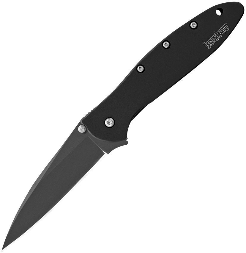 Kershaw Leek Black, 1660CKT B, Plain Edge, Speed Safe, Brand New, Factory 2nd Kershaw Leek Black, 1660CKT B, Plain Edge, Speed Safe, Brand New, Factory 2nd