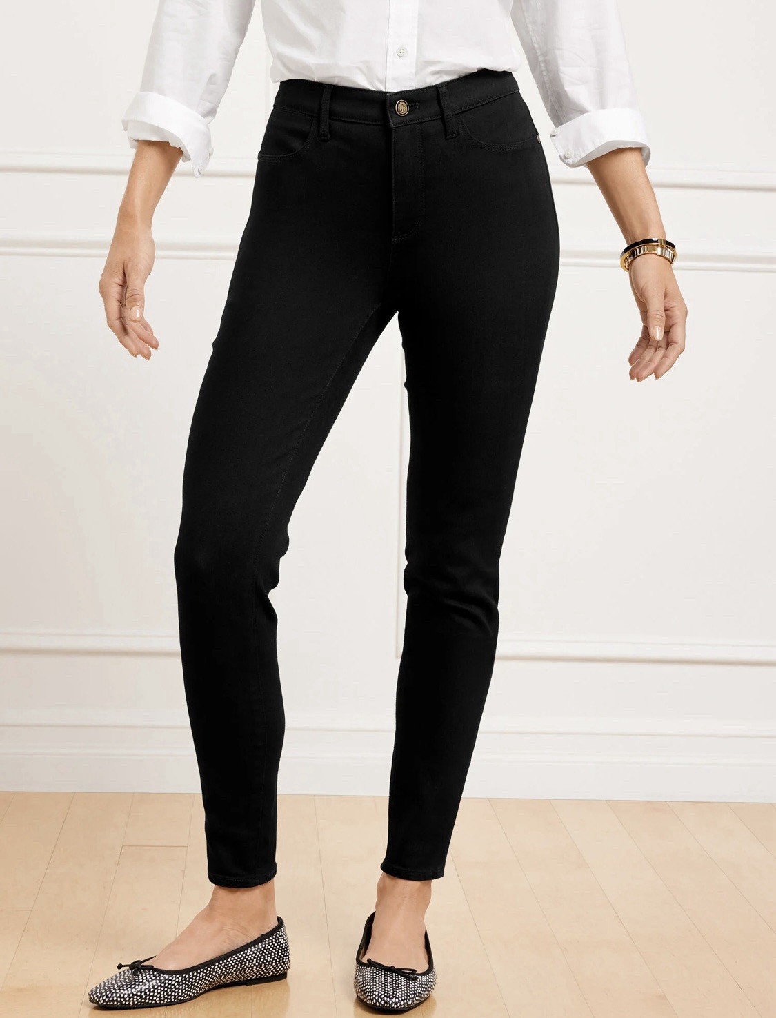 NWT Talbots Women’s Size 8P Black Rayon Blend Soho 5 Pocket Jegging NWT Talbots Women’s Size 8P Black Rayon Blend Soho 5 Pocket Jegging