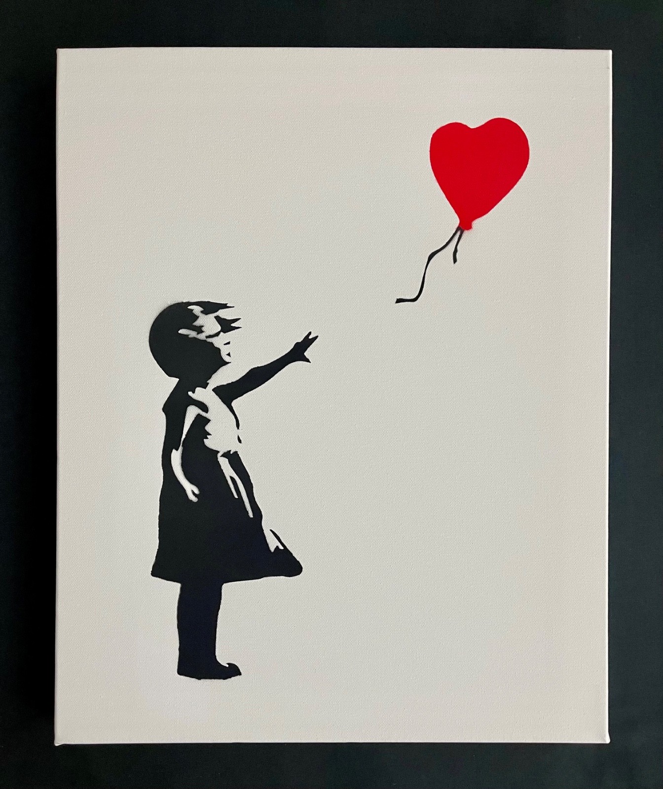 Banksy Rare Large Dismaland Painting 2015 with paperwork Banksy Rare Large Dismaland Painting 2015 with paperwork