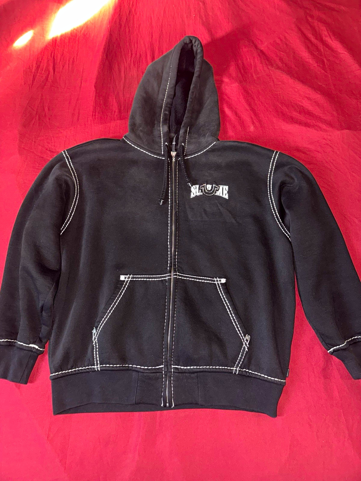 Supreme True Religion Zip Up Hooded Sweatshirt (FW22) Black Supreme True Religion Zip Up Hooded Sweatshirt (FW22) Black