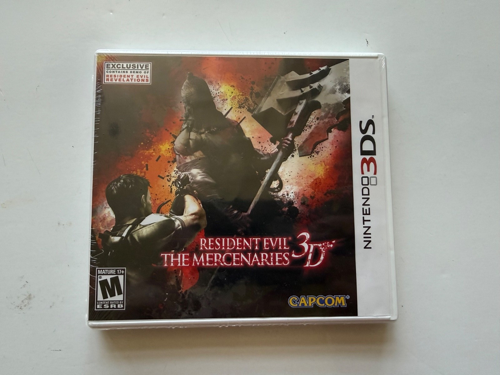 Resident Evil: The Mercenaries 3D (Nintendo 3DS, 2011) RE New Factory Sealed OOP Resident Evil: The Mercenaries 3D (Nintendo 3DS, 2011) RE New Factory Sealed OOP