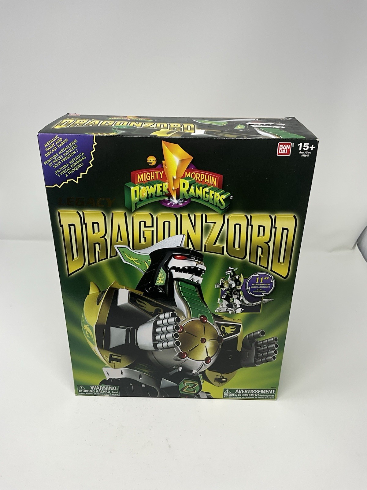 Legacy Green Dragonzord Bandai Mighty Morphin Power Rangers Brand New Sealed