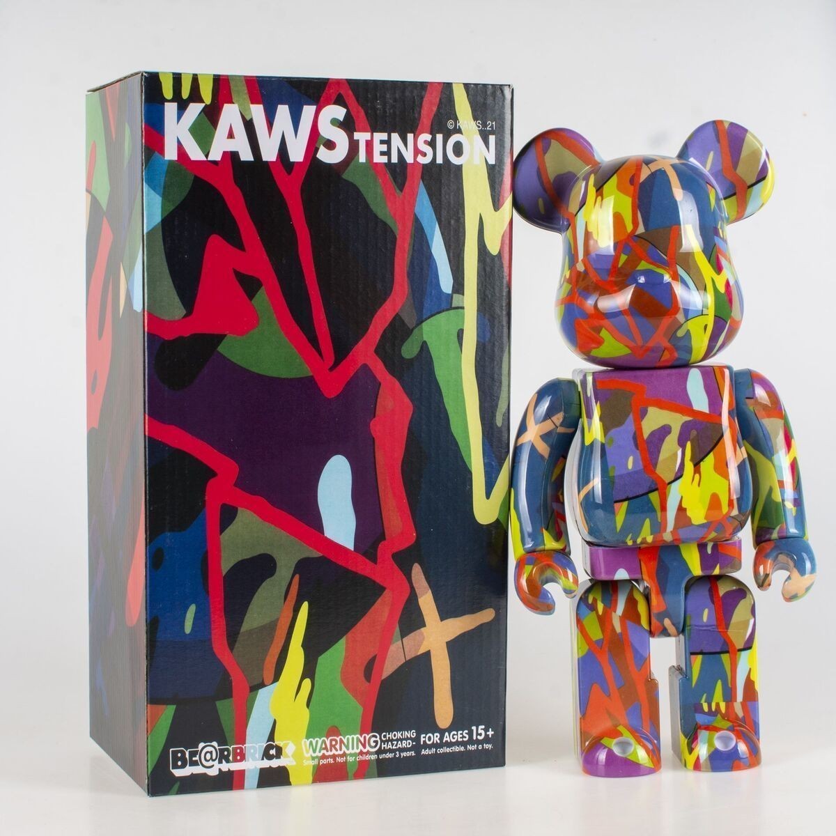 Bestselling Bearbrick 400 Graffiti Figure 11 Inches Living Room Desktop Ornament