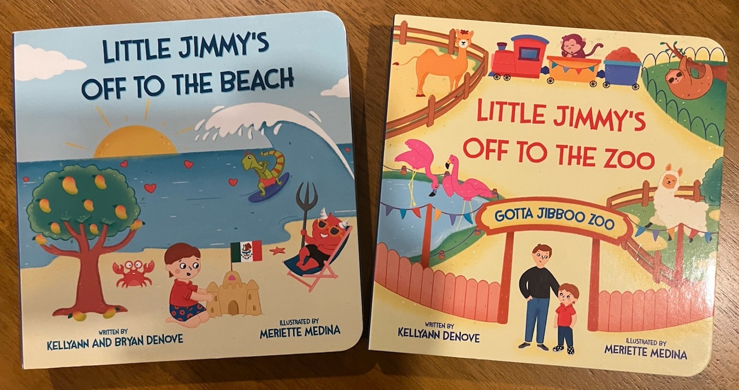 Phish Toddler - Little Jimmy’s Off To The Beach & Off To The Zoo Board Books Phish Toddler - Little Jimmy’s Off To The Beach & Off To The Zoo Board Books