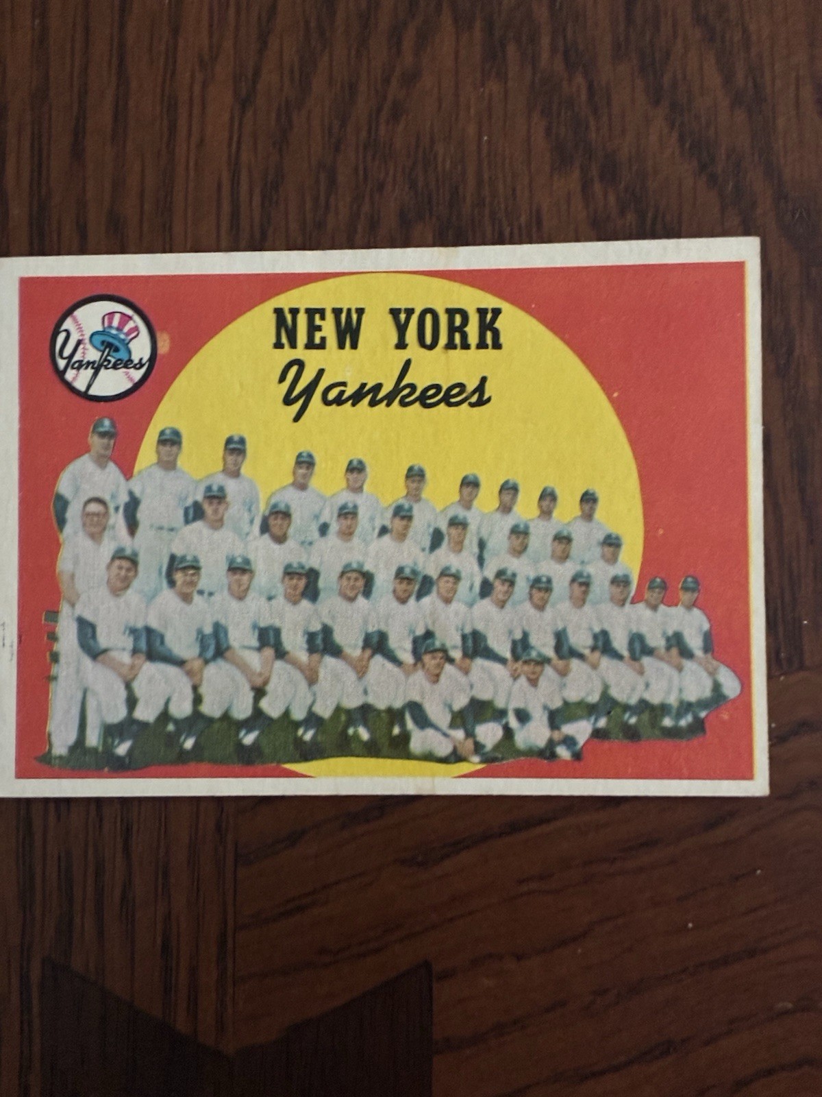 1959 Topps Yankees Unmarked Check List #510 Ex+ Condition 1959 Topps Yankees Unmarked Check List #510 Ex+ Condition