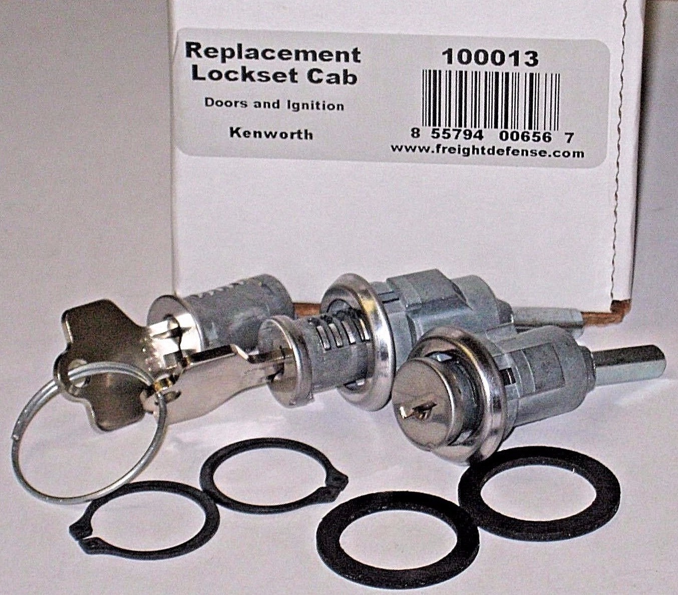 *NEW* SET of KENWORTH KEYED ALIKE DOOR LOCKS & IGNITION ~ REPLACEMENT FOR 30GN15
