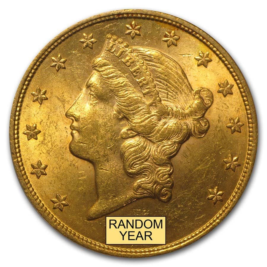 US Mint $20 Liberty Gold Double Eagle BU (Random Year) US Mint $20 Liberty Gold Double Eagle BU (Random Year)