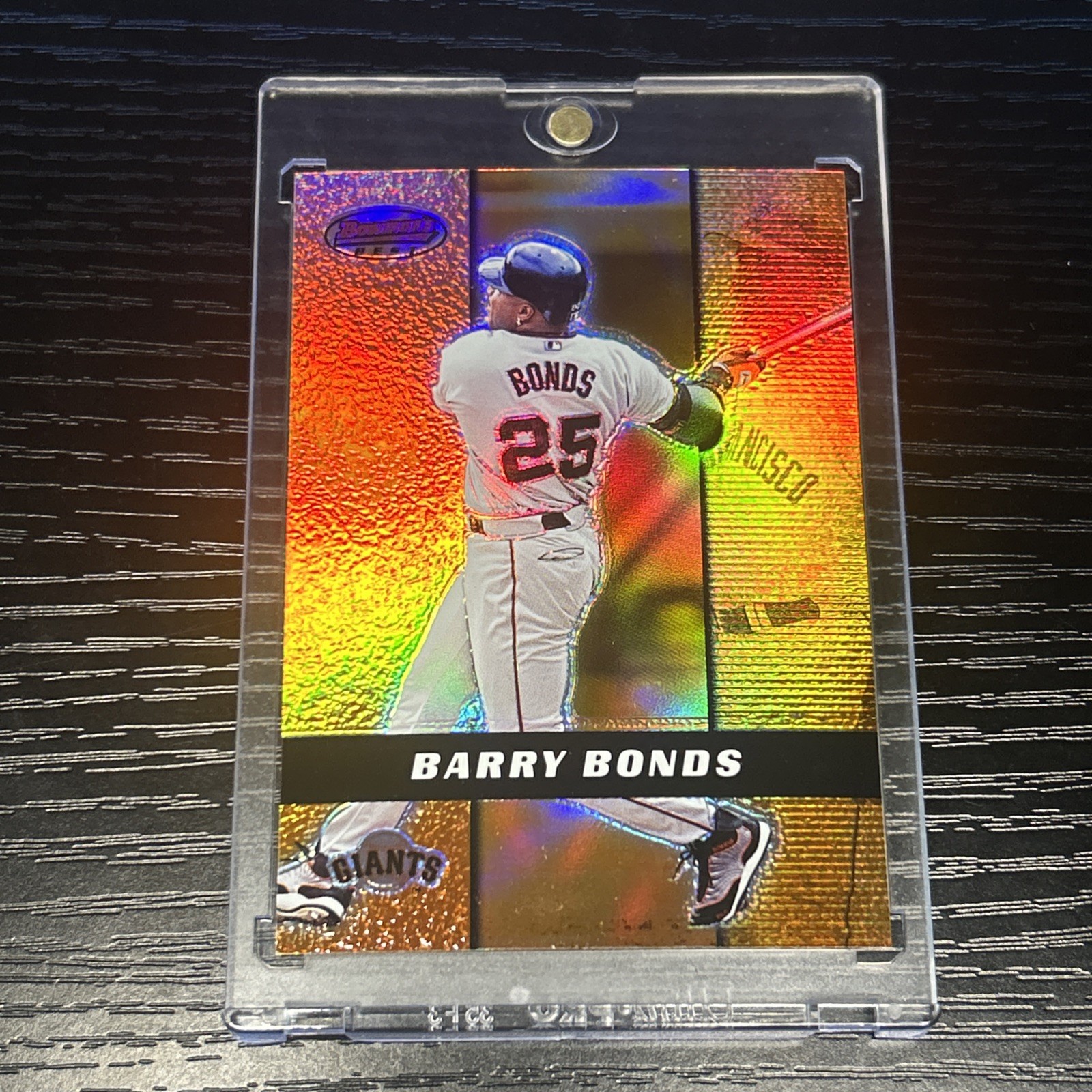 2000 Bowmans Best Refractor #5 Barry Bonds Giants Legend SP RARE CLEAN 2000 Bowmans Best Refractor #5 Barry Bonds Giants Legend SP RARE CLEAN