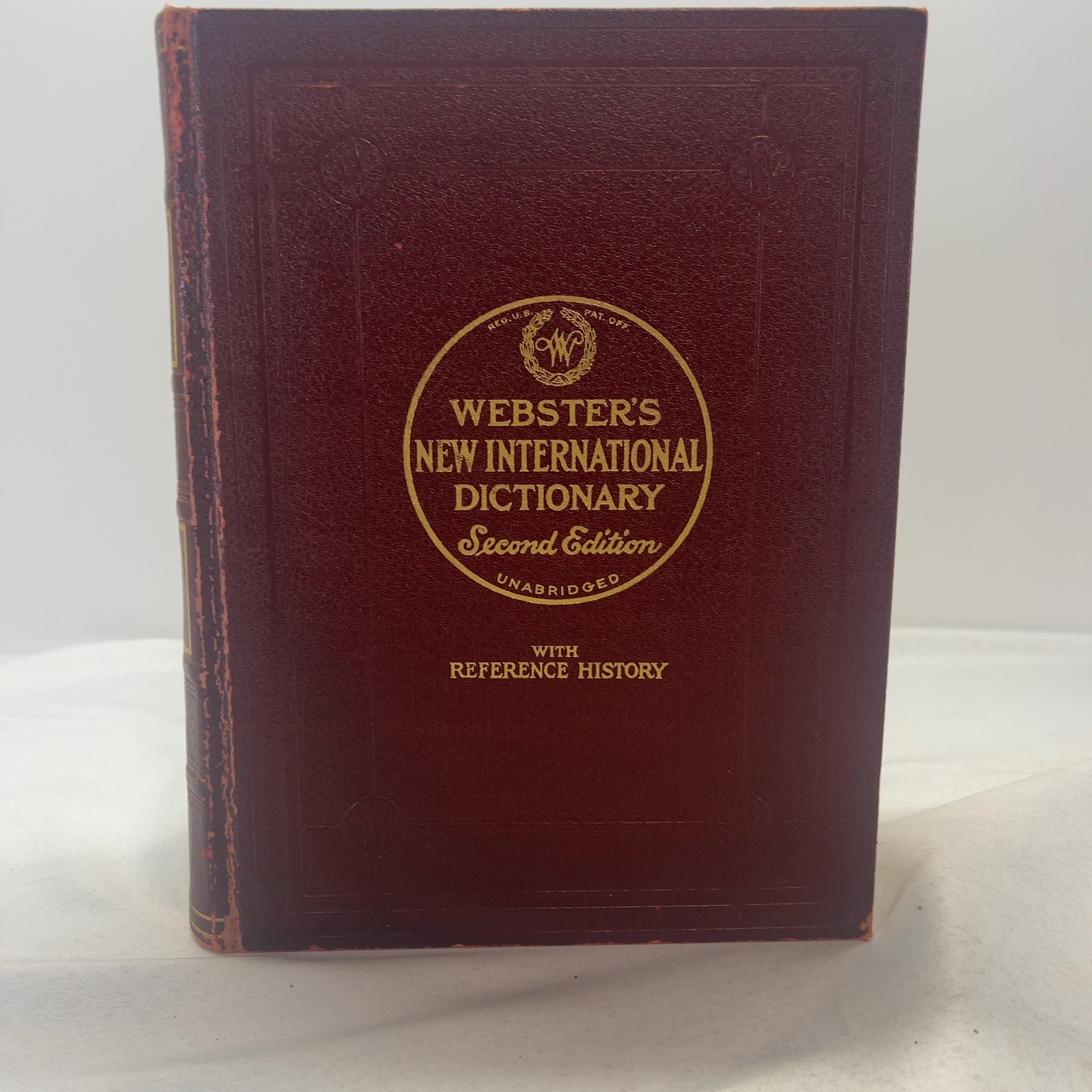 Webster\'s New International Dictionary 2nd Edition Hardcover 1934 Merriam