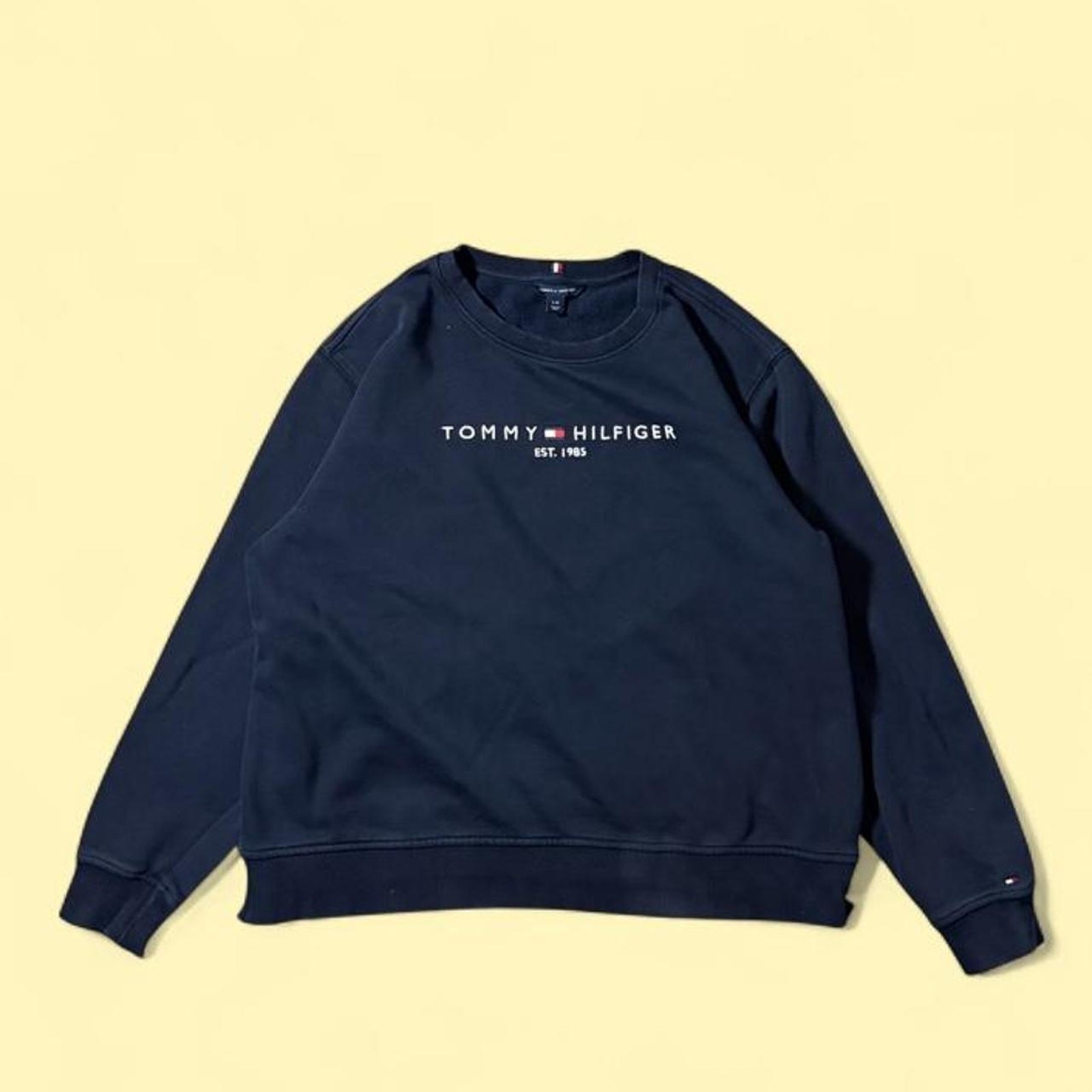 Vintage tommy hilfiger navy blue