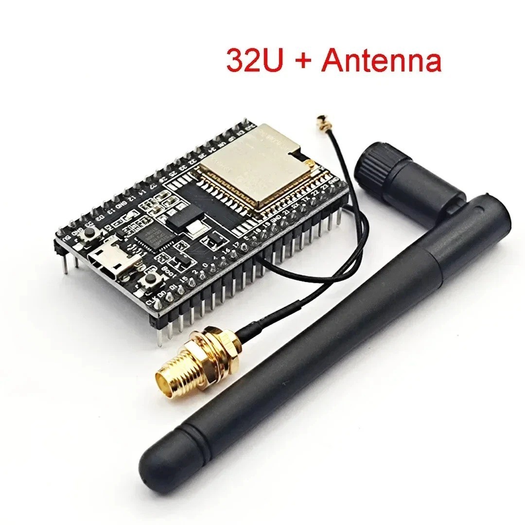 ESP32-WROOM-32E-N8 8M 2.4 GHz Wi­Fi+Bluetooth LE module ESP32-WROOM-32U