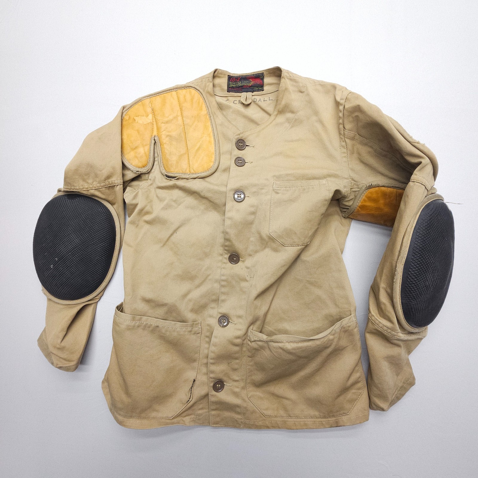 Vtg 1950s 10X MFG Americas Finest Sport Shooting Jacket Size 38 Marksman Padded Vtg 1950s 10X MFG Americas Finest Sport Shooting Jacket Size 38 Marksman Padded