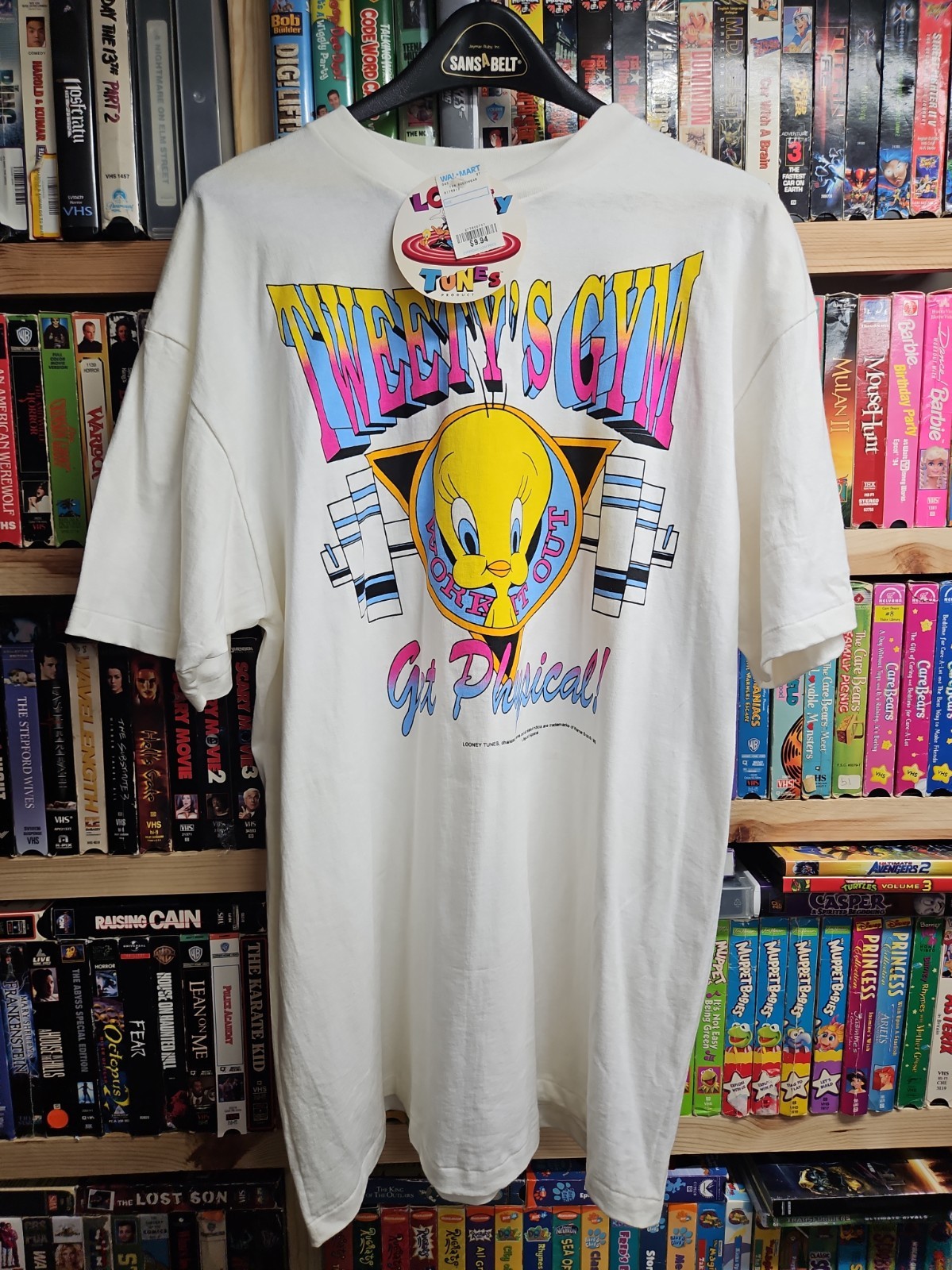 Tweety Bird True Vintage T-shirt XL Single Stitch Workout Gym Delta USA Tweety Bird True Vintage T-shirt XL Single Stitch Workout Gym Delta USA