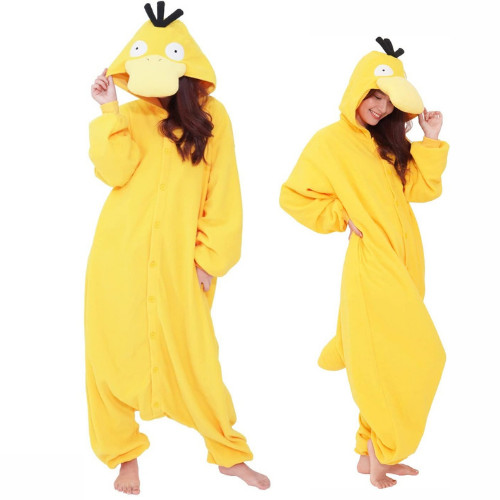 SAZAC Pokemon Psyduck Kigurumi Costume Adult One Size Japan New