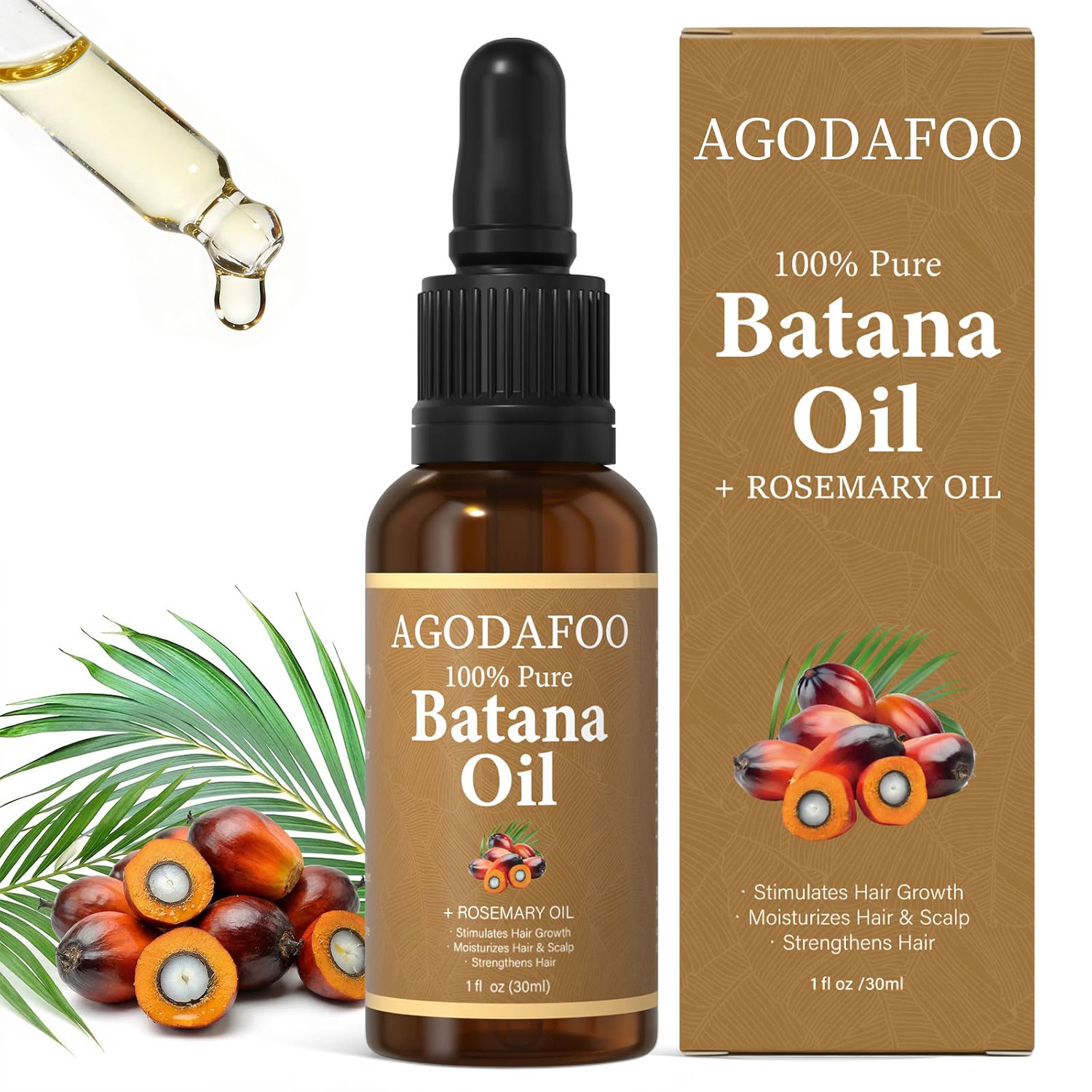 Batana Oil for Hair Growth-100%Pure & Natural Hairs Batana Oil Promotes 30ml Batana Oil for Hair Growth-100%Pure & Natural Hairs Batana Oil Promotes 30ml