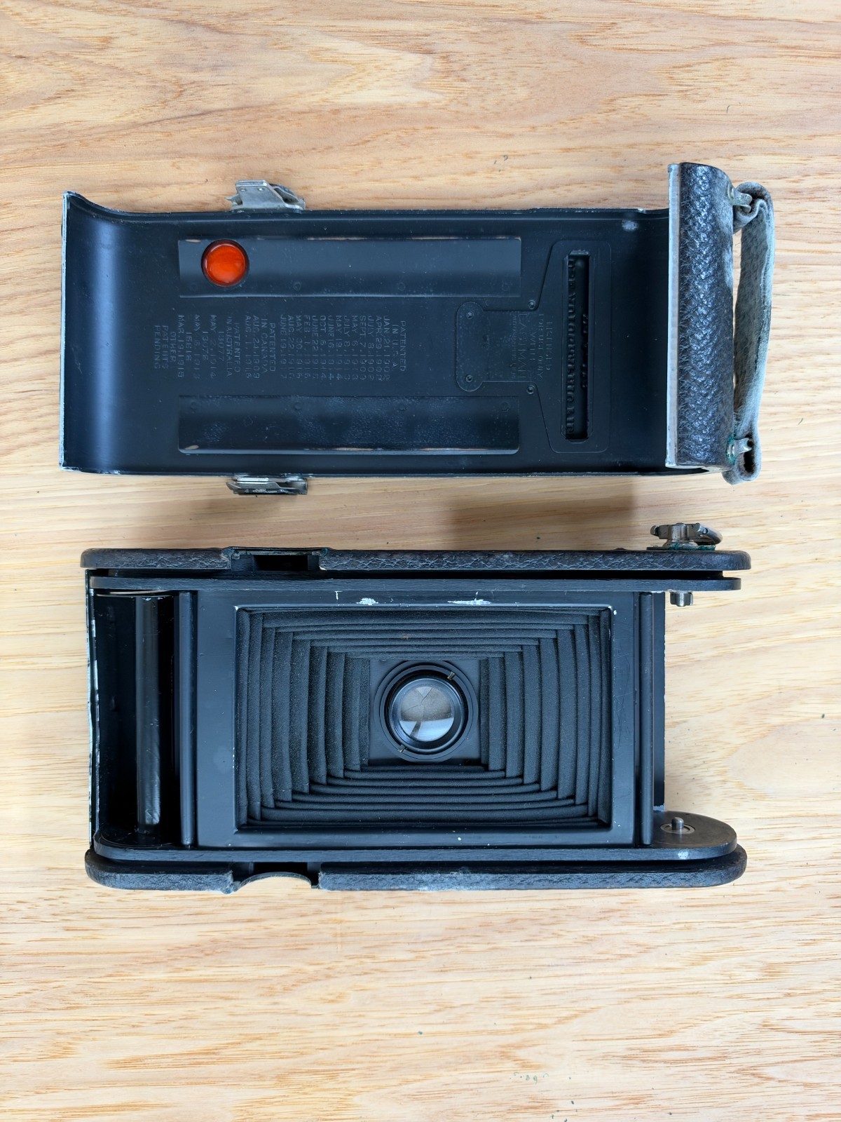 Vintage Kodak No. 1A Autographic Jr Folding Camera 116 w/ Case & Stylus Untested Vintage Kodak No. 1A Autographic Jr Folding Camera 116 w/ Case & Stylus Untested