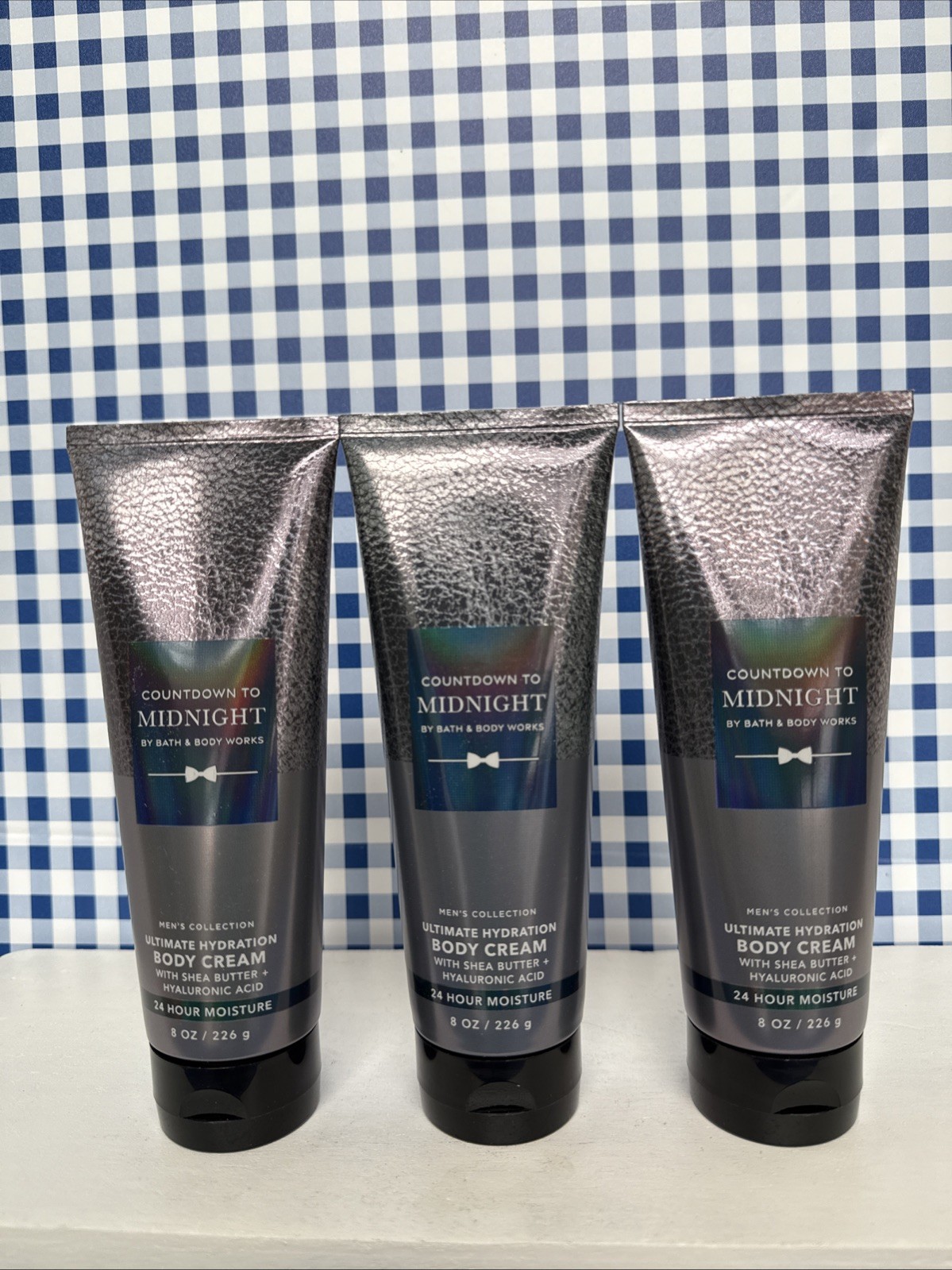 3X ~ Bath & Body Works ~ COUNTDOWN TO MIDNIGHT ~ Ultimate Hydration Body Cream 3X ~ Bath & Body Works ~ COUNTDOWN TO MIDNIGHT ~ Ultimate Hydration Body Cream