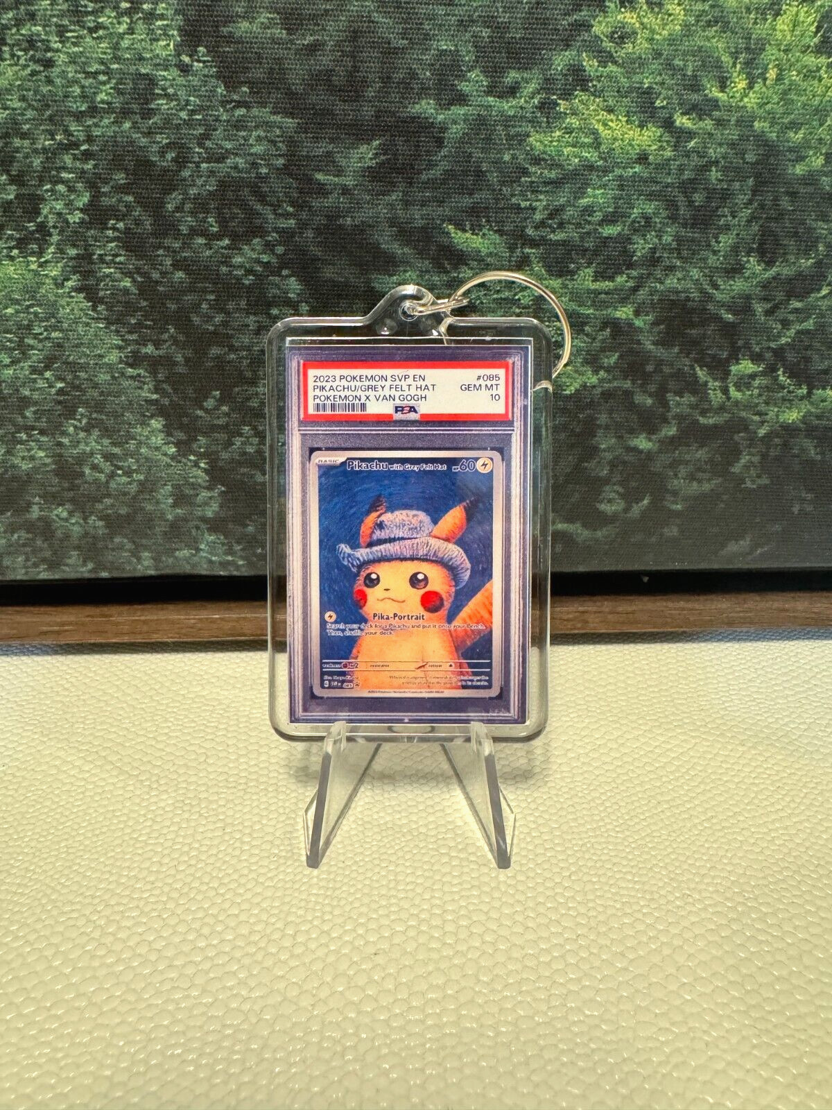 2023 Pokemon Van Gogh Pikachu Gem Mint 10 Small Gift Keychain 2x3 🔥 2023 Pokemon Van Gogh Pikachu Gem Mint 10 Small Gift Keychain 2x3 🔥
