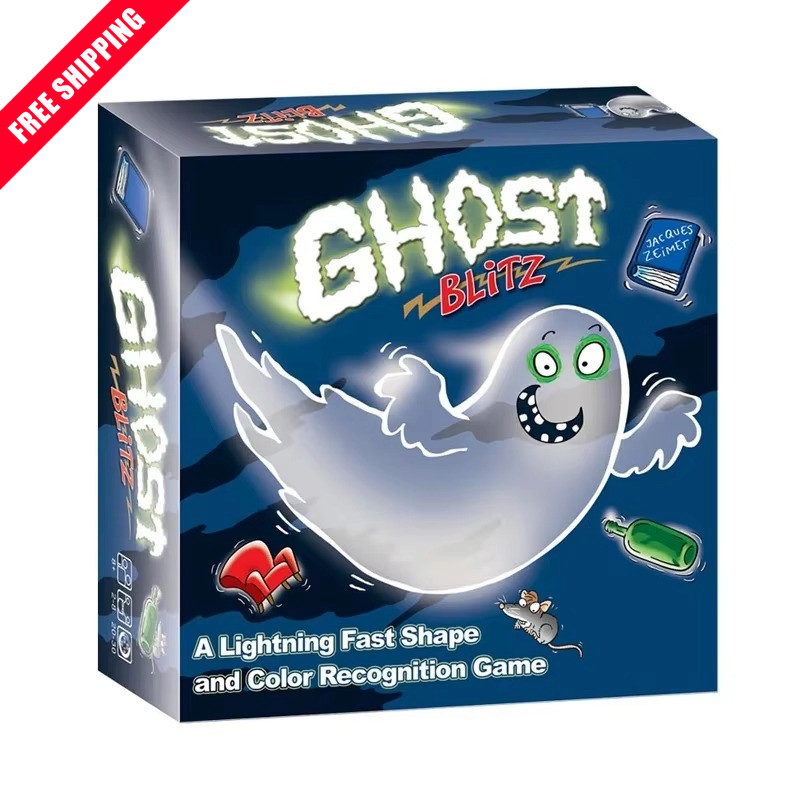 Ghost Blitz Board Game: Zoch Verlag Geistes Blitz Family Game Card Game Set 1-4