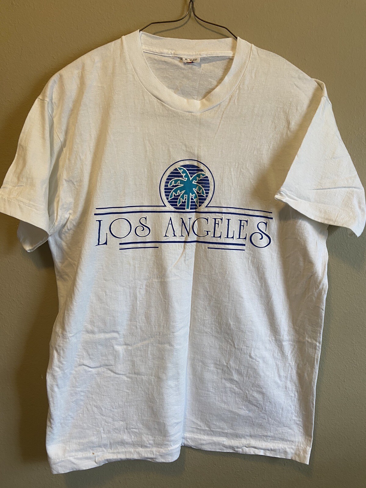 Vintage Los Angeles California Single Stitch T Shirt XL FOTL USA 90’s