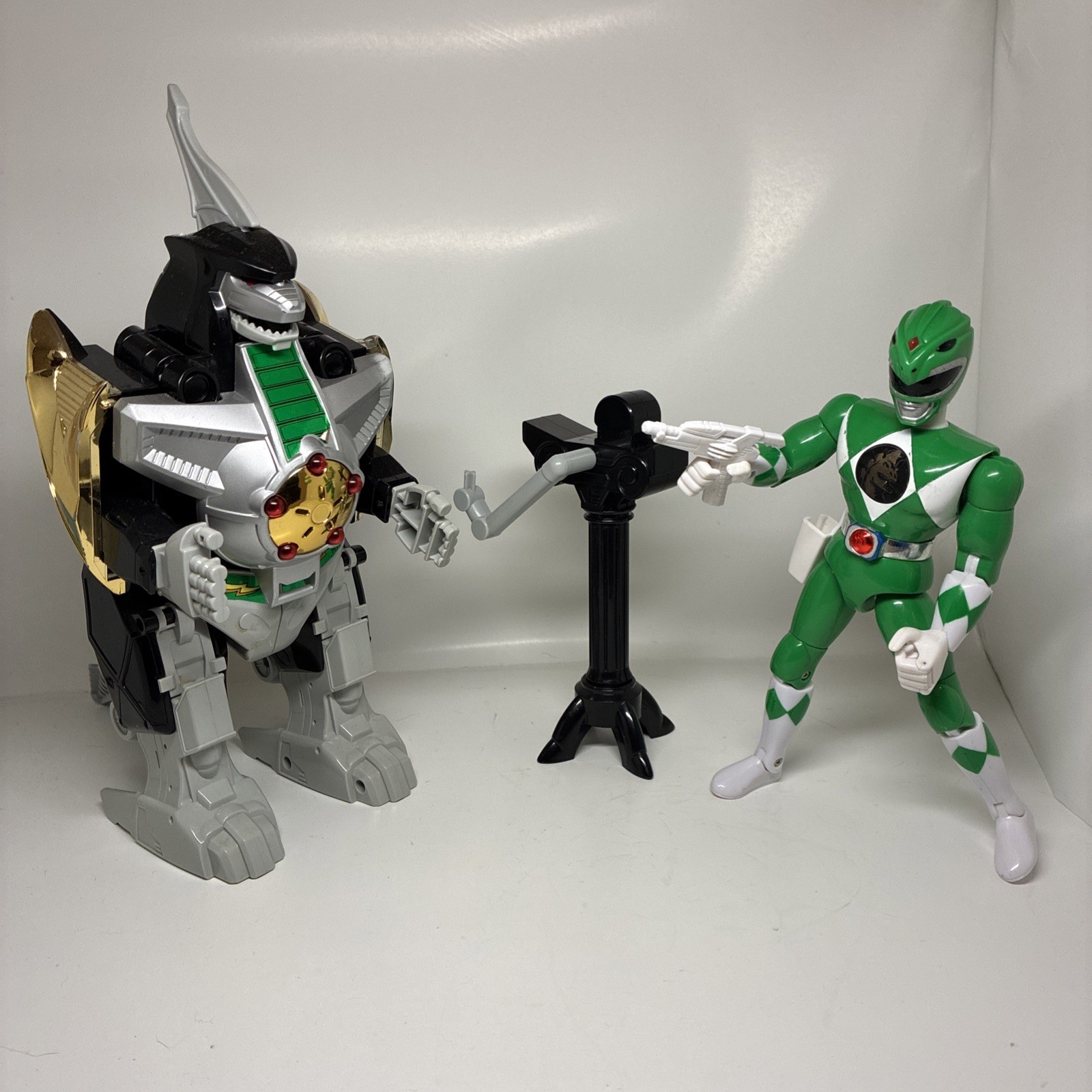 Power Rangers Dragonzord Megazord Green Ranger Bandai 1993 Vintage Power Rangers Dragonzord Megazord Green Ranger Bandai 1993 Vintage
