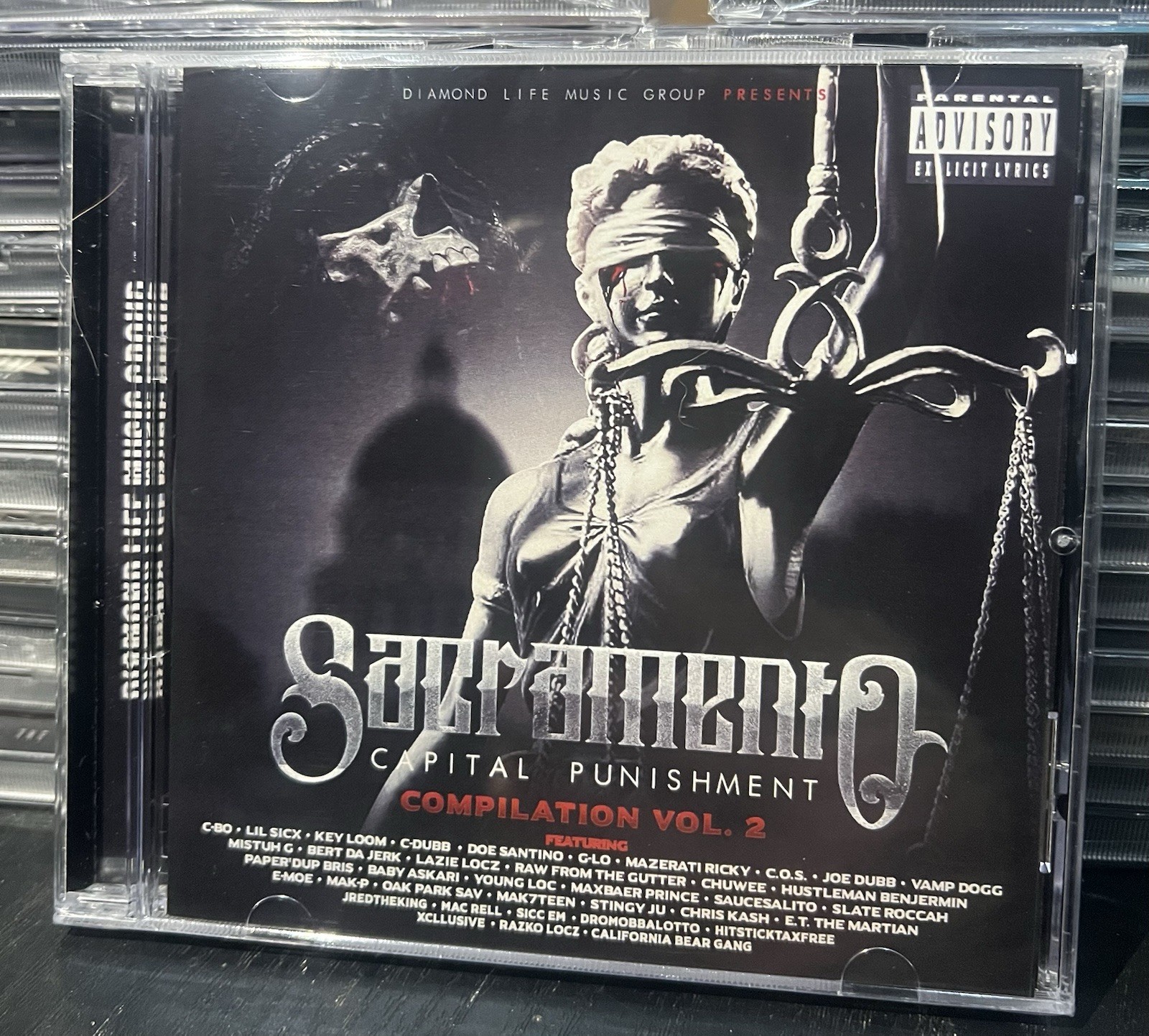 SACRAMENTO CAPITAL PUNISHMENT COMPILATION VOL. 2 - CD SACRAMENTO RAP NEW SEALED SACRAMENTO CAPITAL PUNISHMENT COMPILATION VOL. 2 - CD SACRAMENTO RAP NEW SEALED