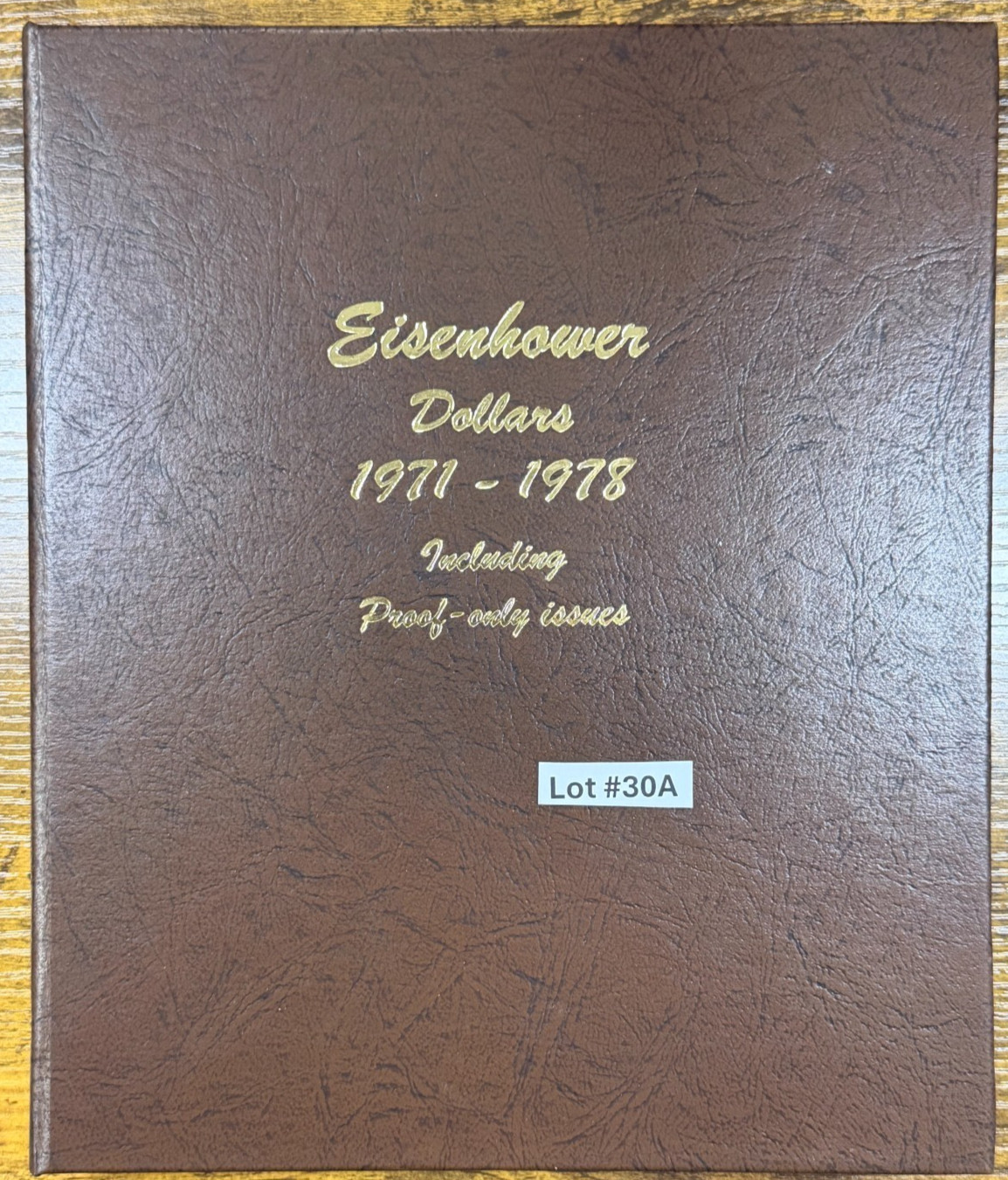 Complete IKE Eisenhower Dollar Set 32 Coins 1971-1978 PDSS BU UNC Dansco #30A