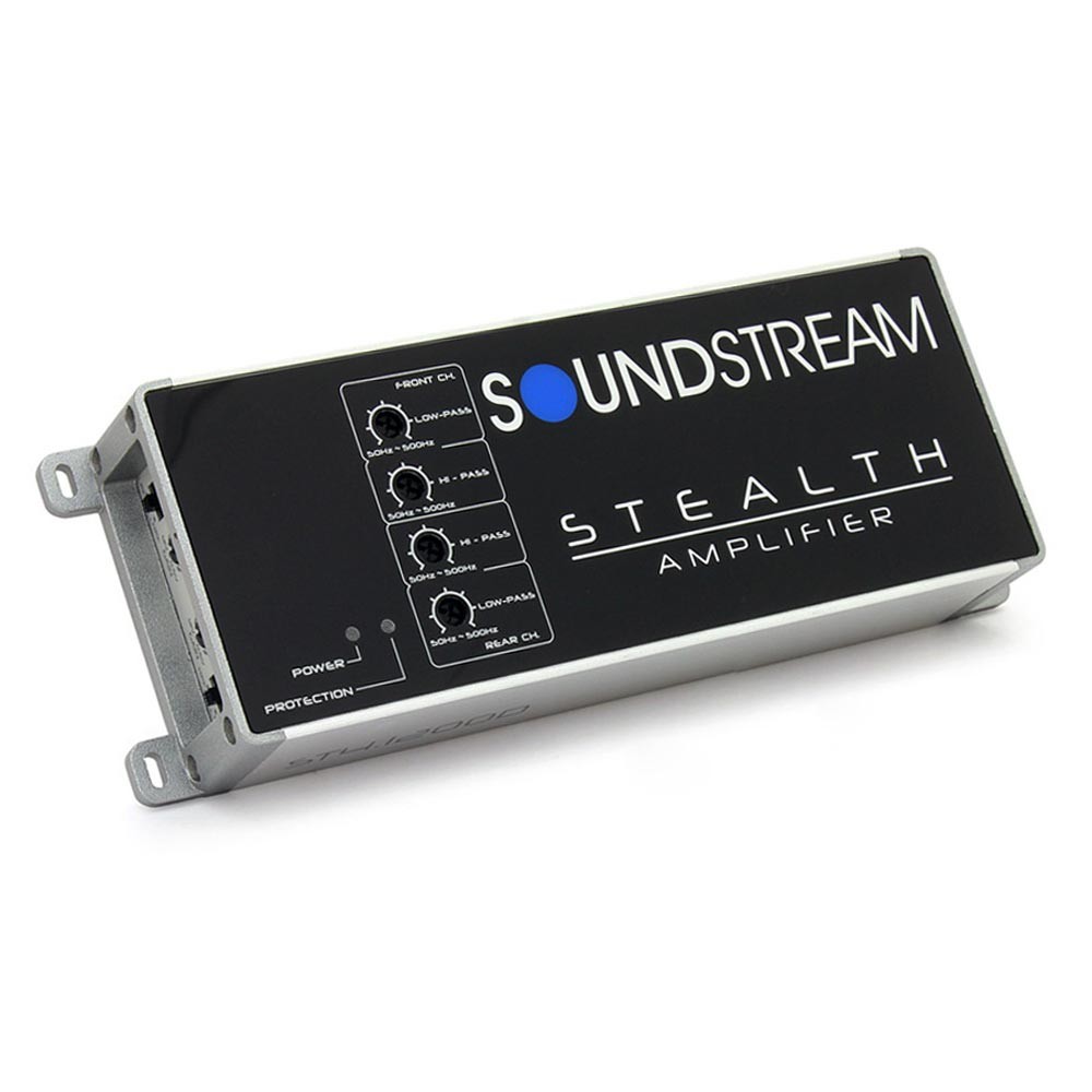 SOUNDSTREAM ST4.1200D 4-CHANNEL 600W RMS STEALTH SERIES CLASS-D MICRO AMPLIFIER